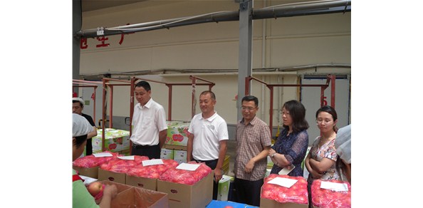 《綠色食品品質(zhì)、營業(yè)功能評(píng)價(jià)標(biāo)準(zhǔn)課題》調(diào)研在棲霞德豐開展